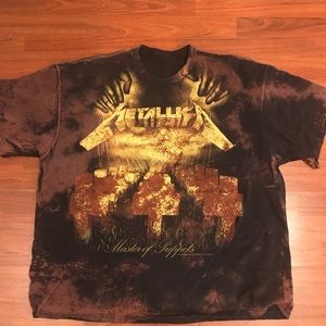 Vintage Metallica 2010 Master of Puppets Tour Tee